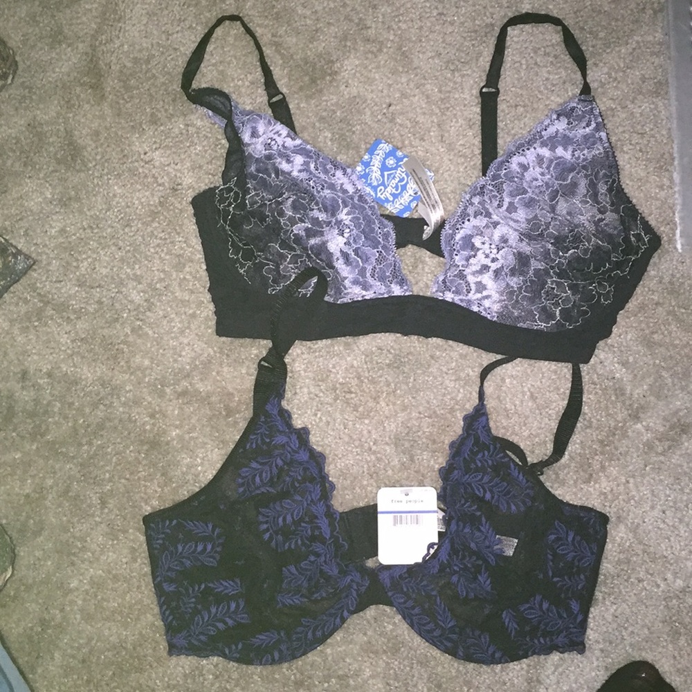 Free People Lace underwire bra 2 for 1!